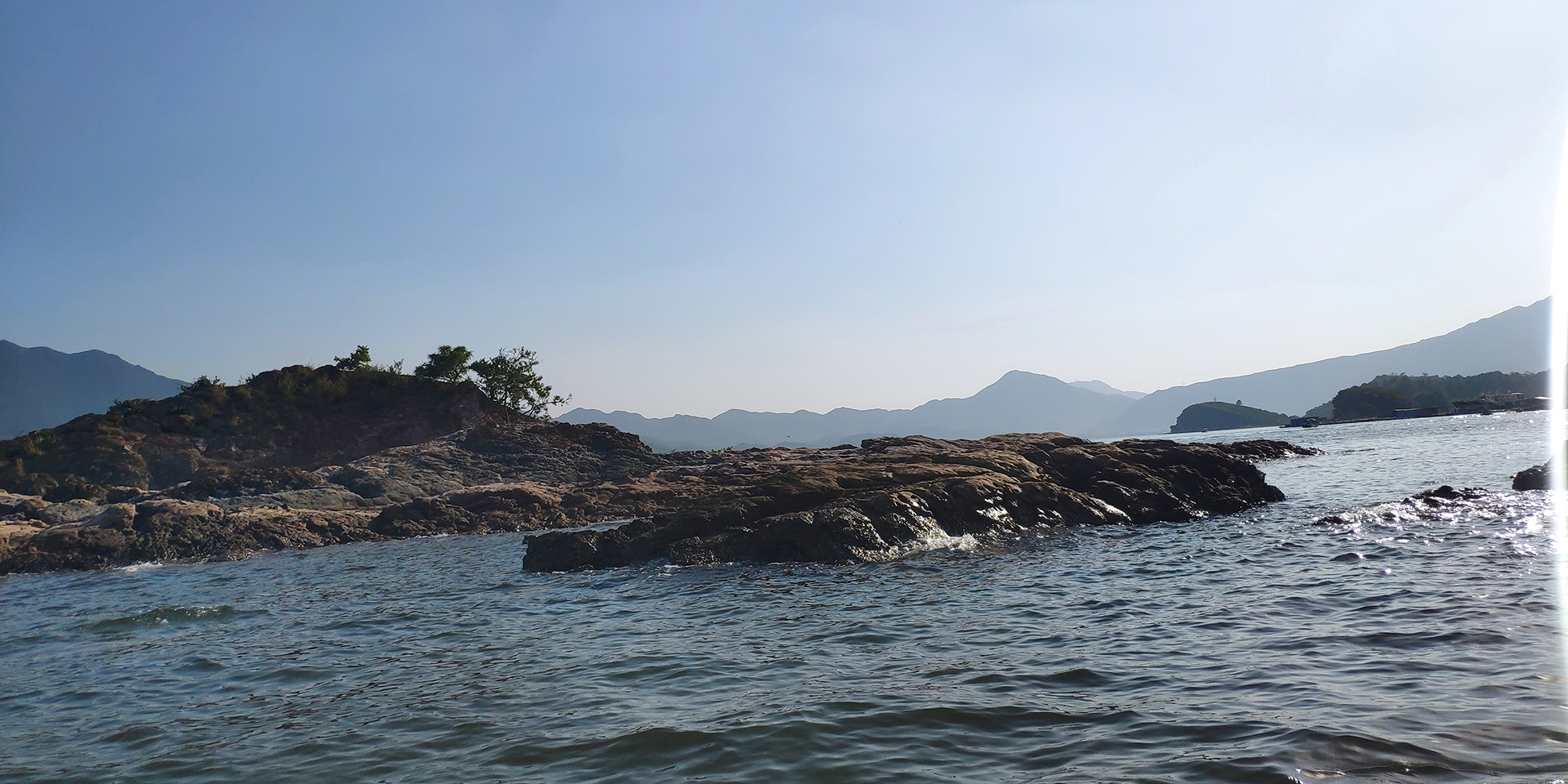 小島上的風景