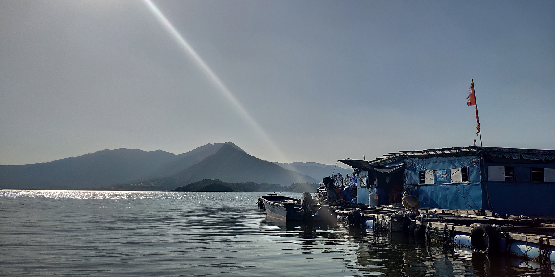 小島上的風景